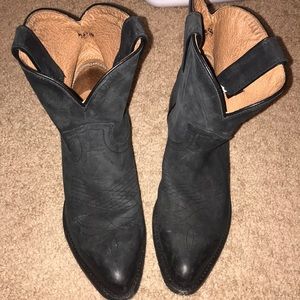 Black Western FRYE booties